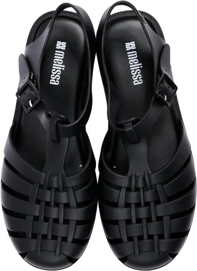 Mini Melissa Gekooide sandalen Zwart - Foto 2