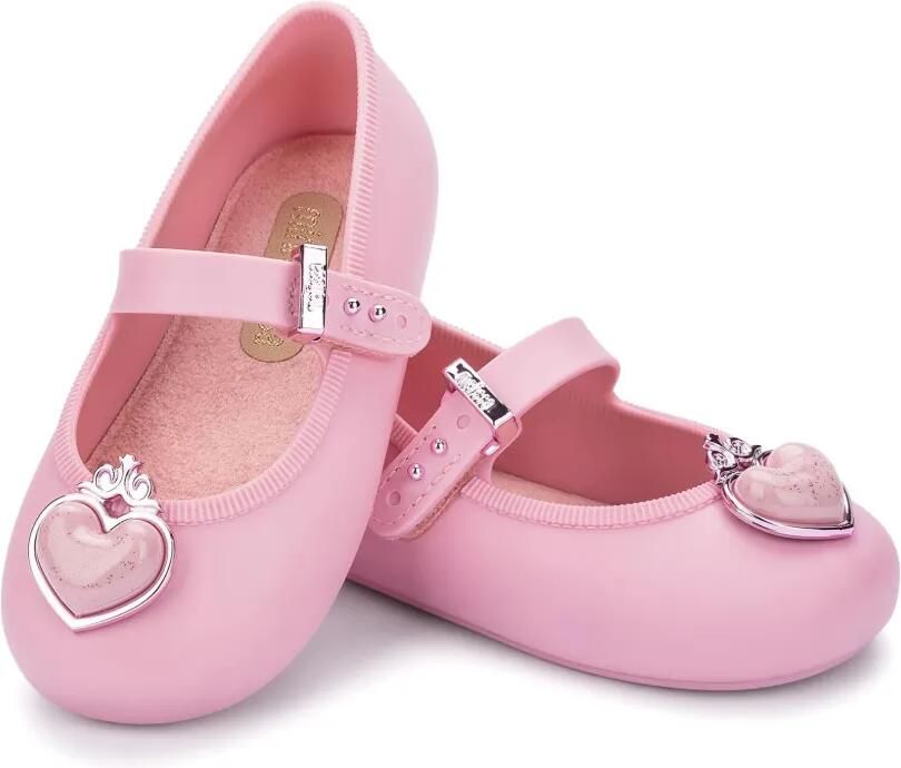 Mini Melissa Ballerina's met hart-patroon Roze - Foto 4