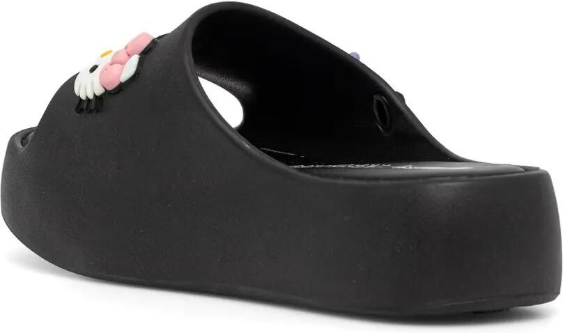 Mini Melissa Hello Kitty and Friends slippers Zwart - Foto 3