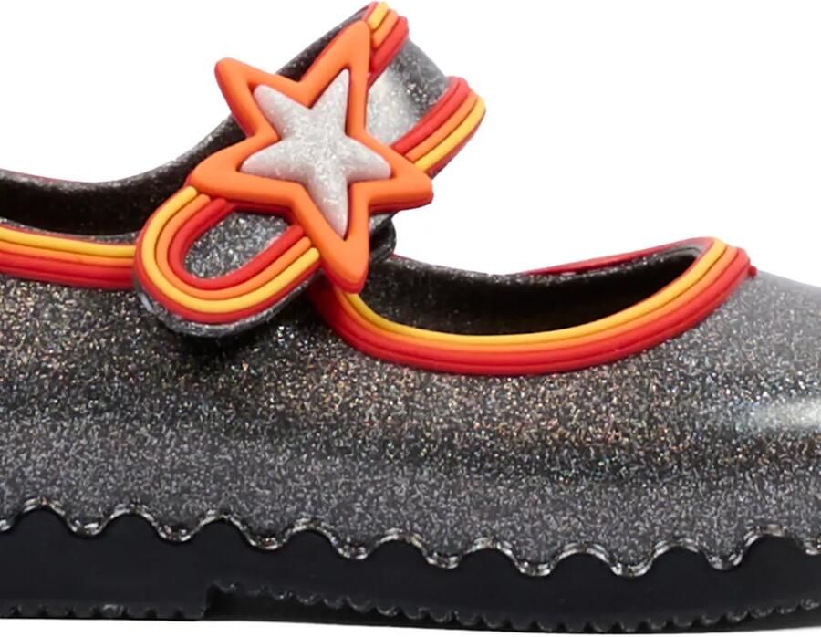 Mini Melissa Hip Ballerina's met sterpatch Zwart - Foto 2