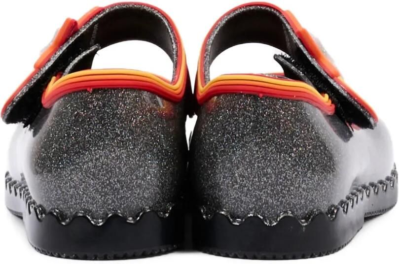 Mini Melissa Hip Ballerina's met sterpatch Zwart - Foto 4