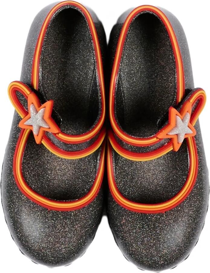 Mini Melissa Hip Ballerina's met sterpatch Zwart - Foto 3