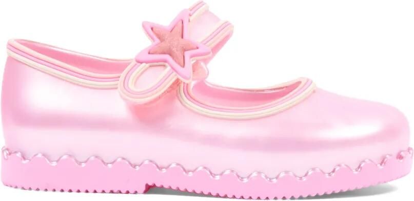 Mini Melissa Hip Ballerina's met sterpatchwork Roze - Foto 5