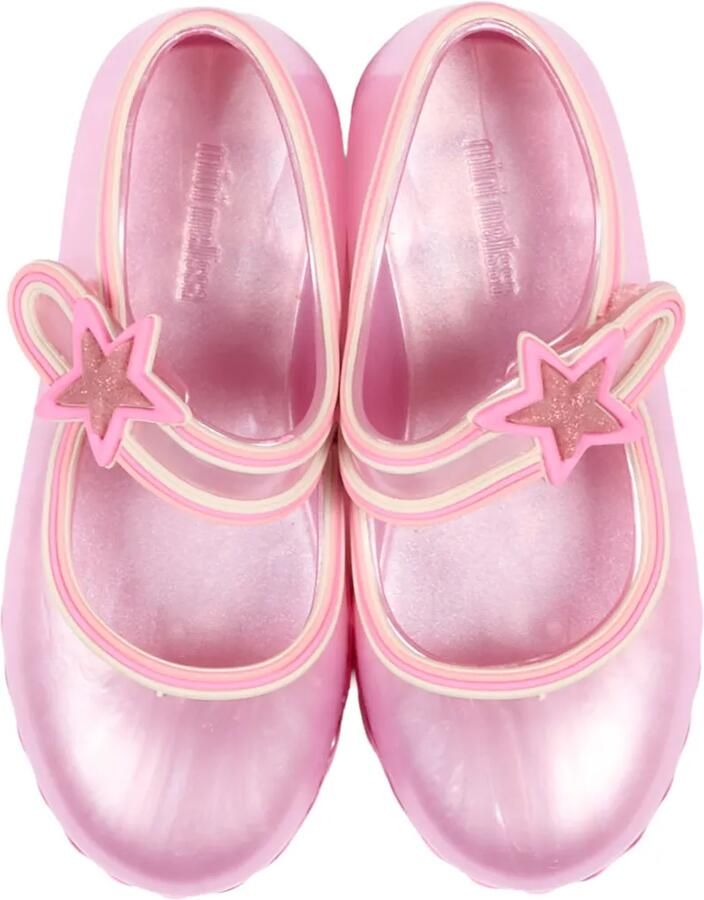 Mini Melissa Hip Ballerina's met sterpatchwork Roze - Foto 3