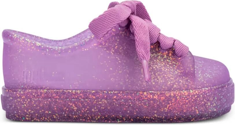 Mini Melissa Hip sneakers met glitter Paars