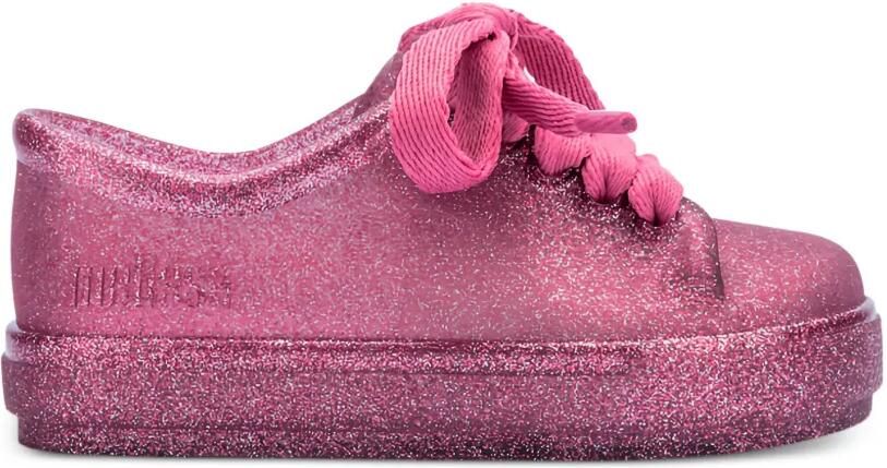 Mini Melissa Hip sneakers met glitter Roze
