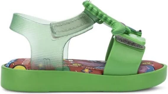 Mini Melissa Jump x Peppa Pig sandalen Groen - Foto 4