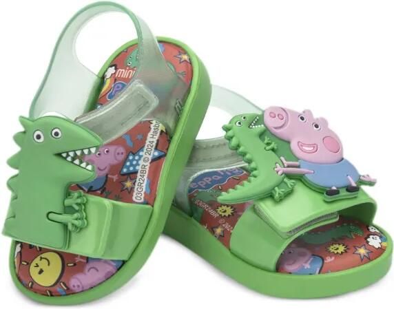 Mini Melissa Jump x Peppa Pig sandalen Groen - Foto 3
