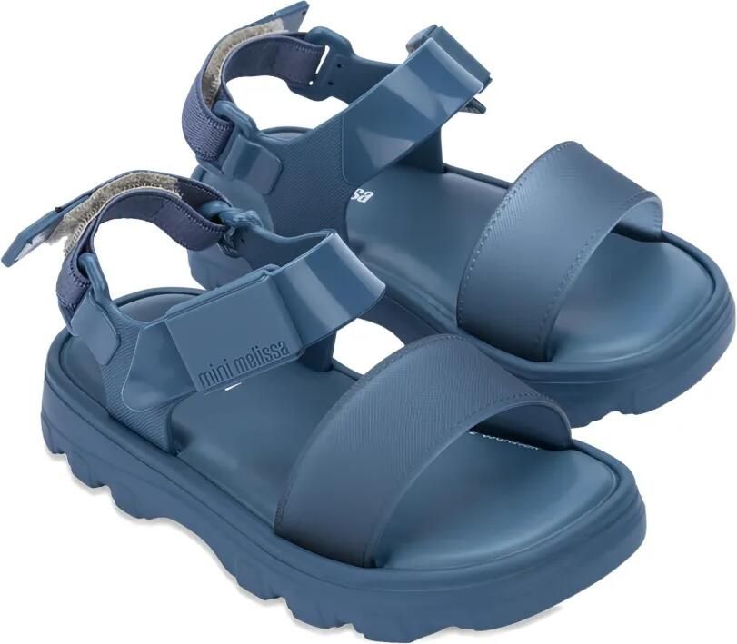 Mini Melissa Kick Off sandalen Blauw