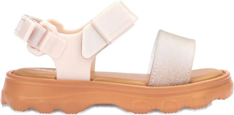 Mini Melissa Kick Off sandalen Goud - Foto 3