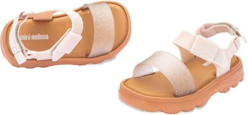 Mini Melissa Kick Off sandalen Goud - Foto 5