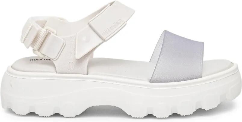 Mini Melissa Kick Off touch-strap platform sandals Beige - Foto 4