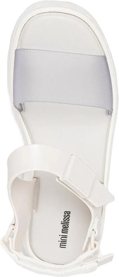 Mini Melissa Kick Off touch-strap platform sandals Beige - Foto 3