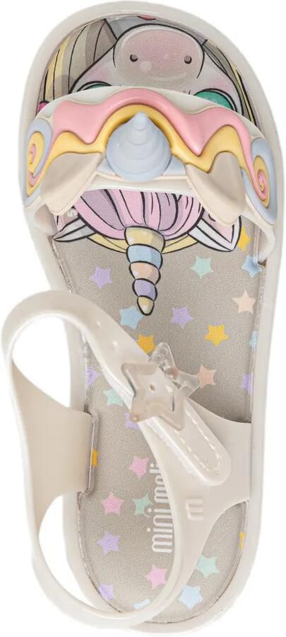 Mini Melissa Mar Sandal Uni unicorn-embellished sandals Wit - Foto 3