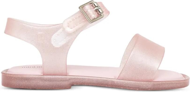 Mini Melissa Mar sandalen met gespsluiting en glitter-effect Roze - Foto 4