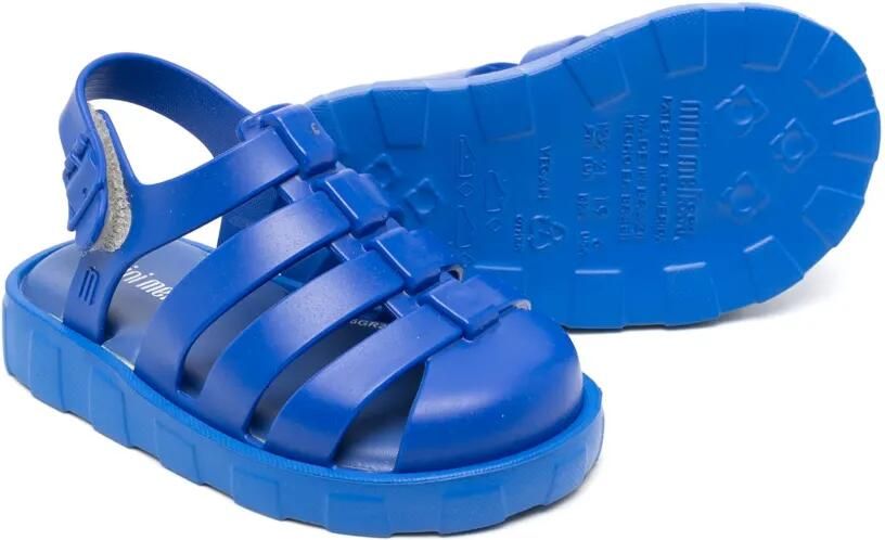 Mini Melissa Megan sandalen met a delprint Blauw - Foto 3