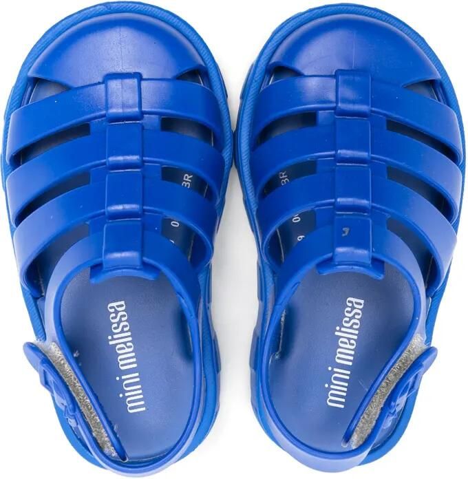 Mini Melissa Megan sandalen met a delprint Blauw - Foto 2