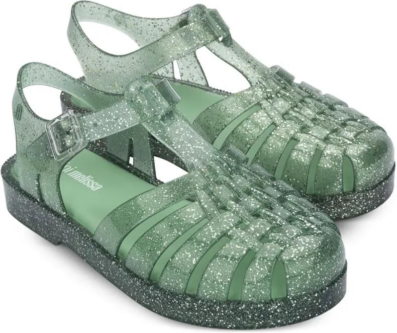 Mini Melissa Mini Possession sandalen Groen