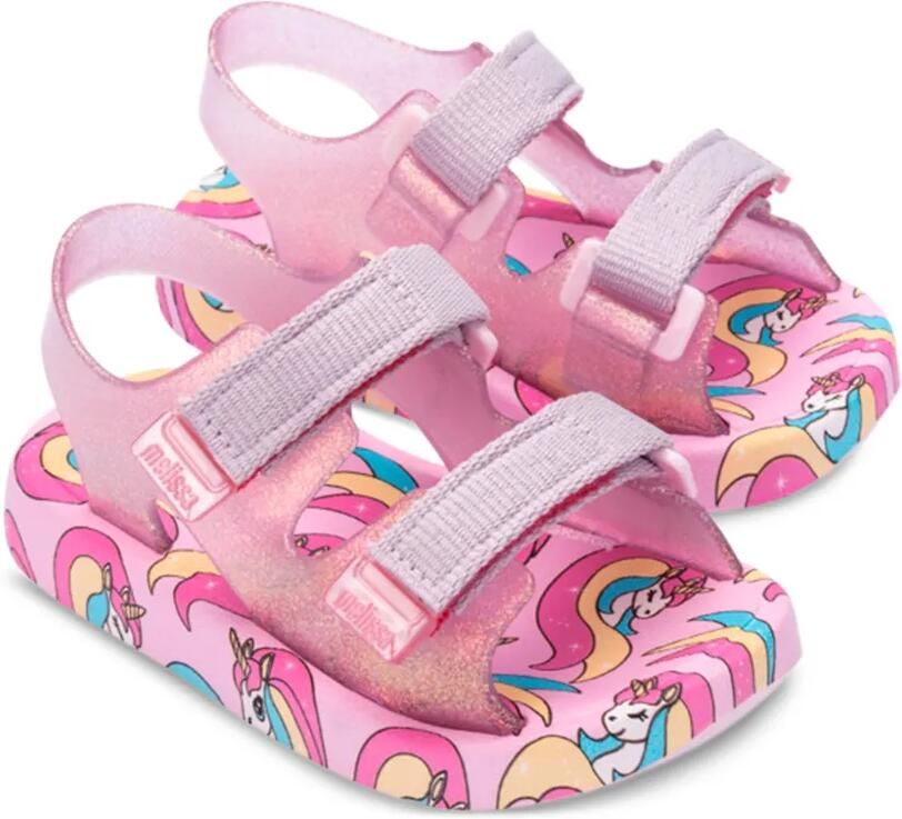 Mini Melissa Mix Baby sandalen Roze