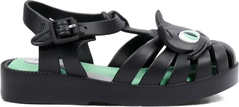 Mini Melissa Possession Cat gekooide sandalen Zwart - Foto 5