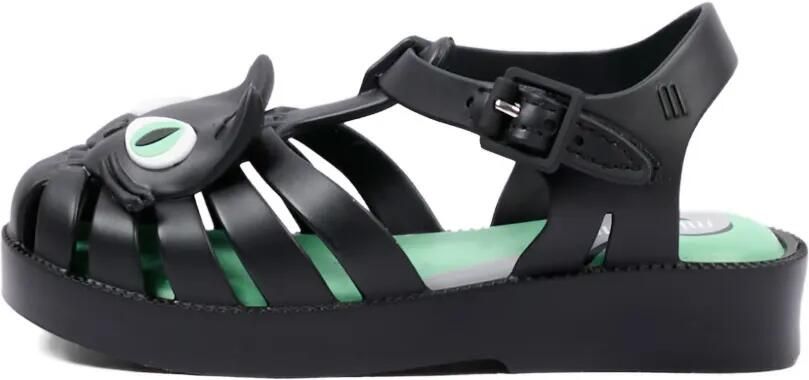 Mini Melissa Possession Cat gekooide sandalen Zwart - Foto 4