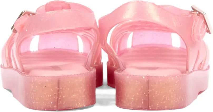 Mini Melissa Possession gekooide sandalen met glitter Roze - Foto 3