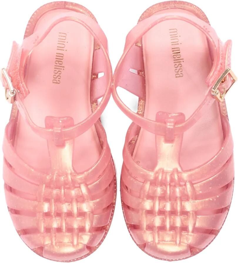 Mini Melissa Possession gekooide sandalen met glitter Roze - Foto 2