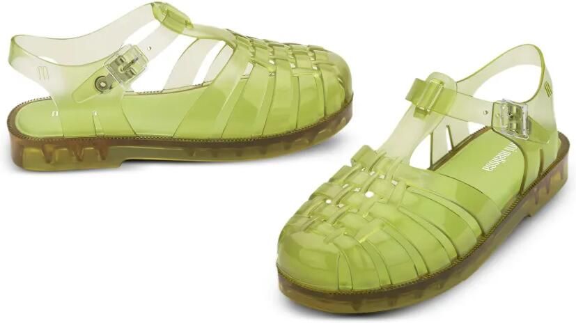 Mini Melissa Possession geweven sandalen Groen - Foto 4