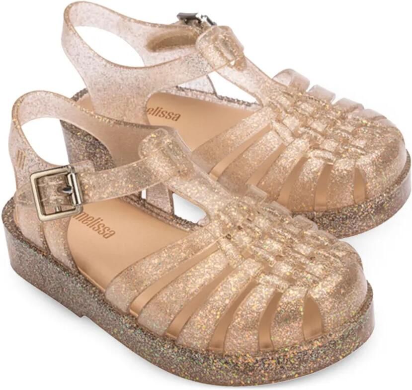 Mini Melissa Possession sandalen Goud