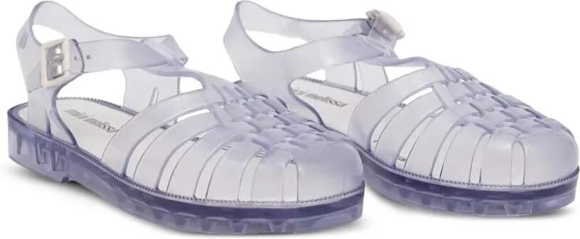 Mini Melissa Possession sandalen in kooimodel met gesp Wit