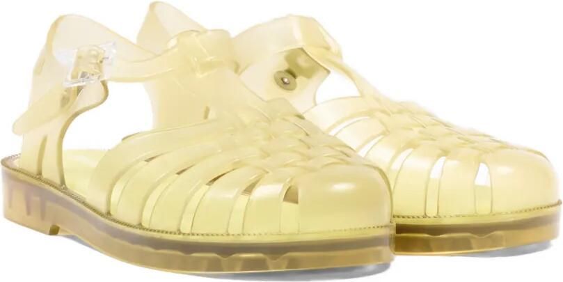 Mini Melissa Possession sandalen met gespsluiting Geel