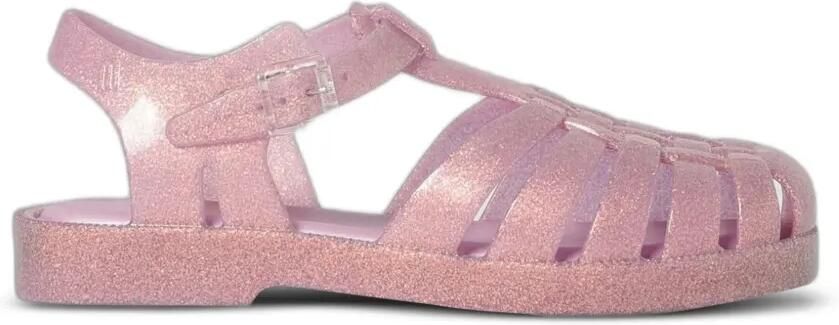 Mini Melissa Possession sandalen met glitter Paars