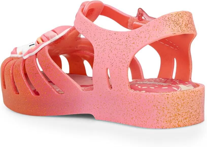 Mini Melissa Possession Uni glitter-effect unicorn-motif sandals Oranje - Foto 2