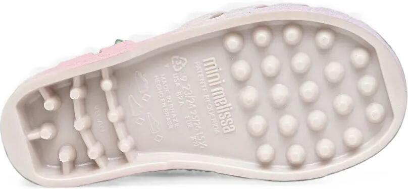 Mini Melissa Possession Uni glitter-finish sandals Roze - Foto 4
