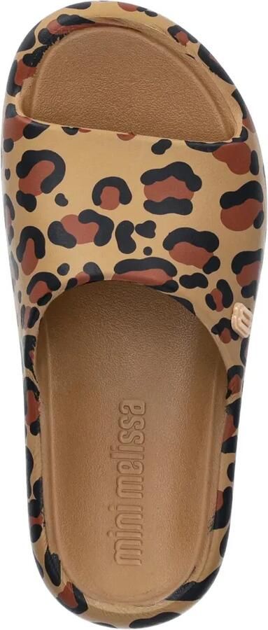 Mini Melissa Slippers met luipaard-print Beige - Foto 3
