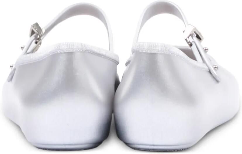 Mini Melissa Soft ballerina's met gespsluiting Zilver - Foto 3