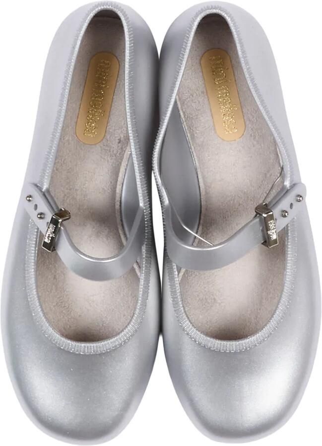 Mini Melissa Soft ballerina's met gespsluiting Zilver - Foto 2