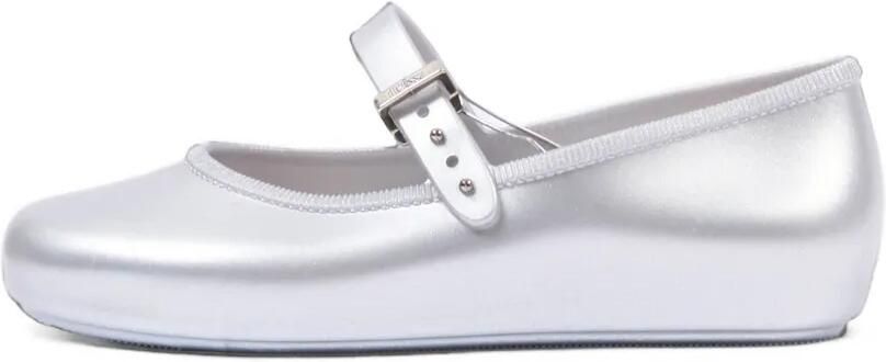Mini Melissa Soft Ballerina's met klittenband Zilver - Foto 5