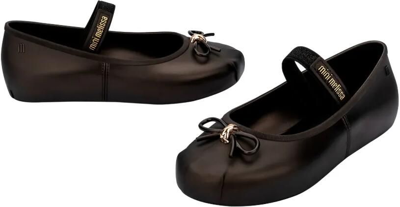 Mini Melissa Sophie ballerina's Zwart - Foto 3