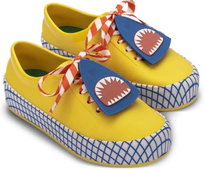 Mini Melissa Street Fabula sneakers Geel