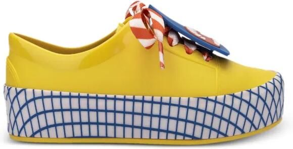 Mini Melissa Street Fabula sneakers Geel - Foto 2