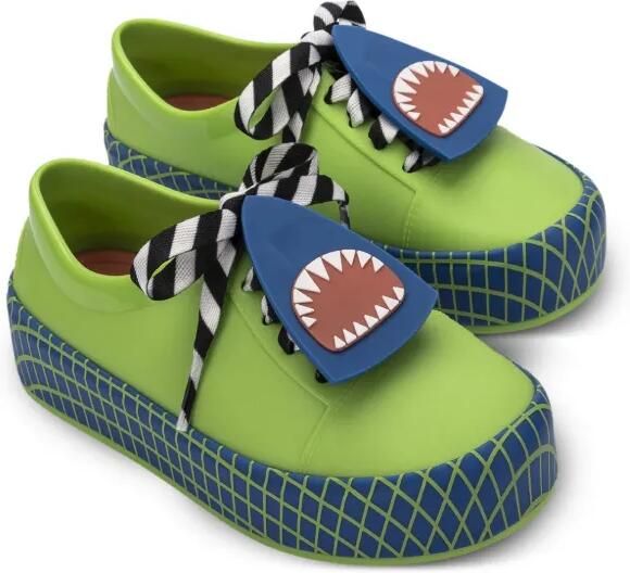 Mini Melissa Street Fabula sneakers Groen