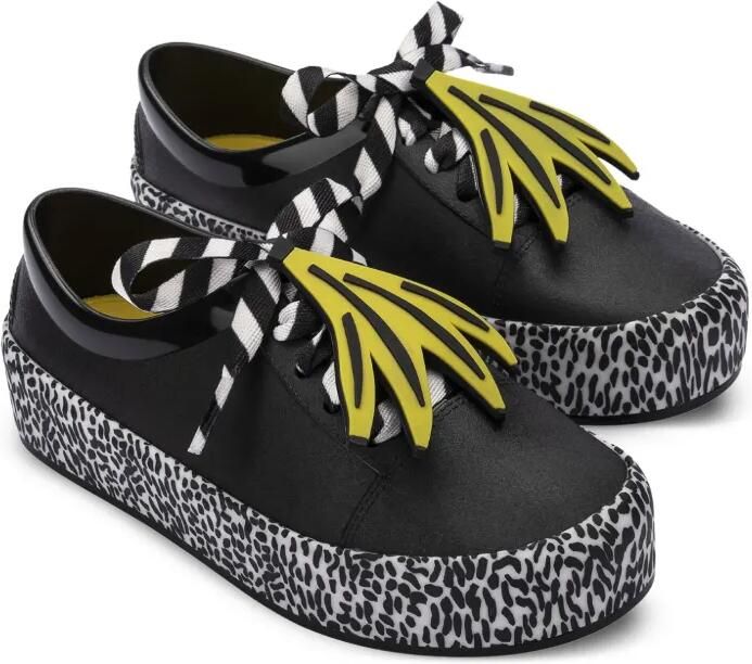 Mini Melissa Street Fabula sneakers Zwart