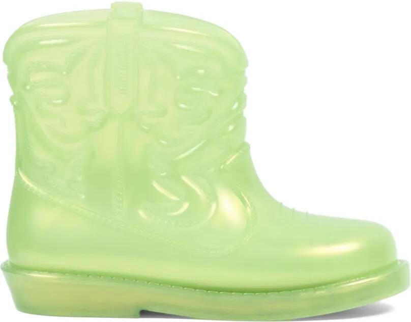Mini Melissa Texas laarzen met Western-stijl en reliëf Groen