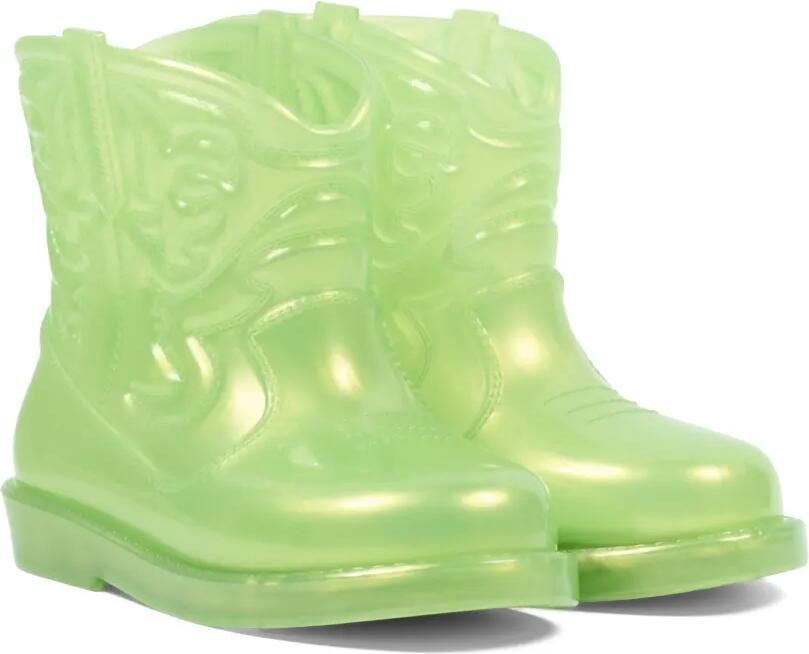 Mini Melissa Texas laarzen met Western-stijl en reliëf Groen - Foto 4