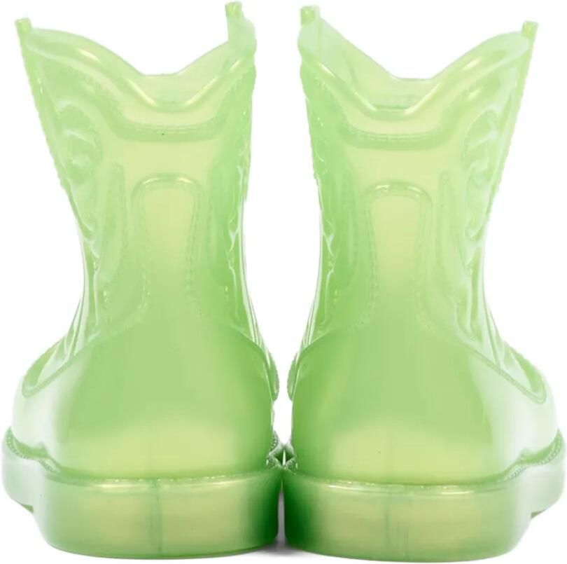 Mini Melissa Texas laarzen met Western-stijl en reliëf Groen - Foto 2