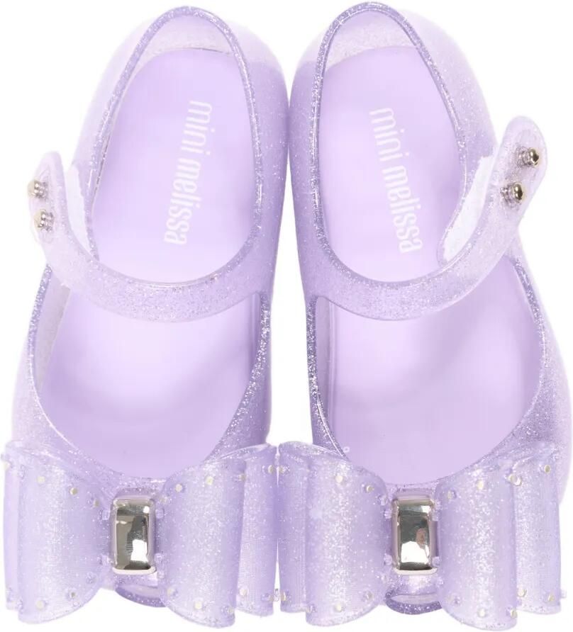 Mini Melissa Ultra Classic Bow ballerina's met strikdetail en glitter Paars - Foto 2