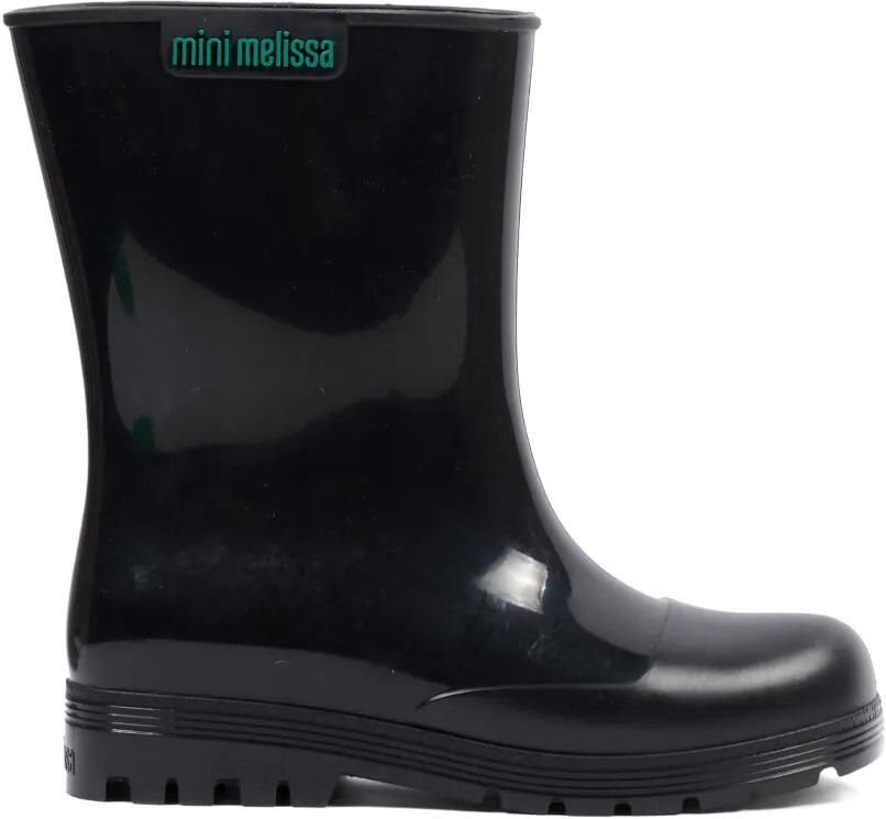 Mini Melissa Welly pumps met glanzende afwerking Zwart - Foto 3