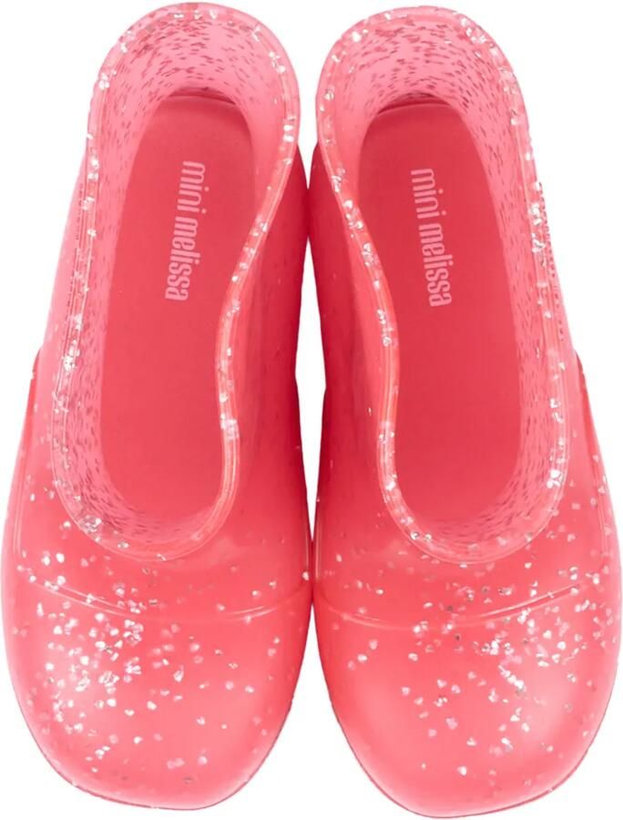 Mini Melissa Welly pumps met glitters Roze - Foto 3