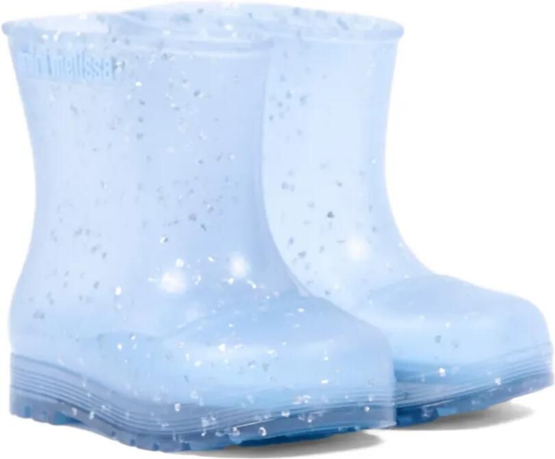 Mini Melissa Welly regenlaarzen met glitters Blauw - Foto 5
